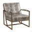 Méridienne, fauteuil au fini bronze antique