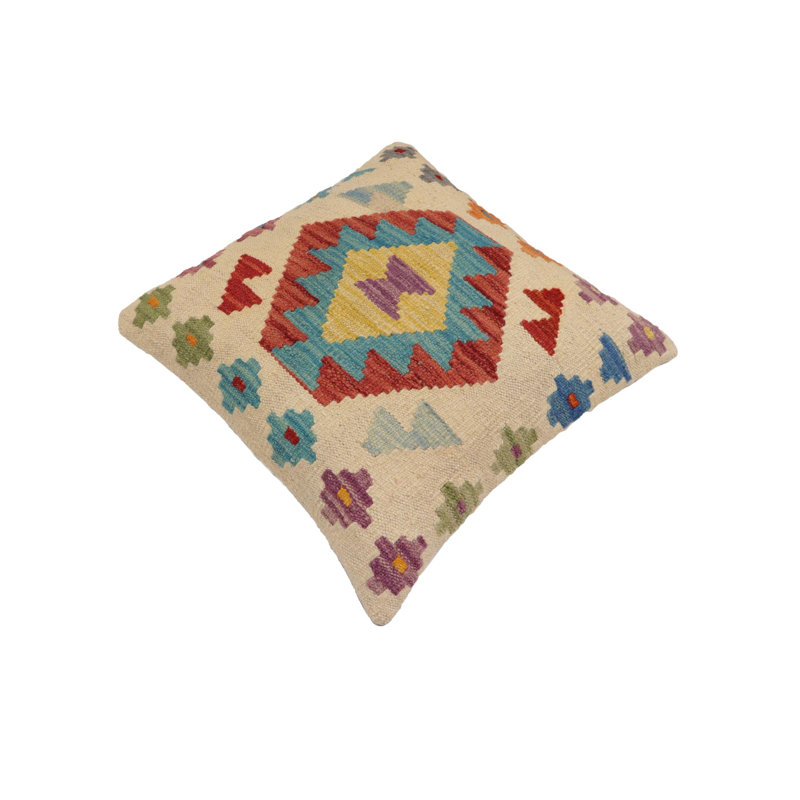 Housse et insert de coussin carré 100% laine
