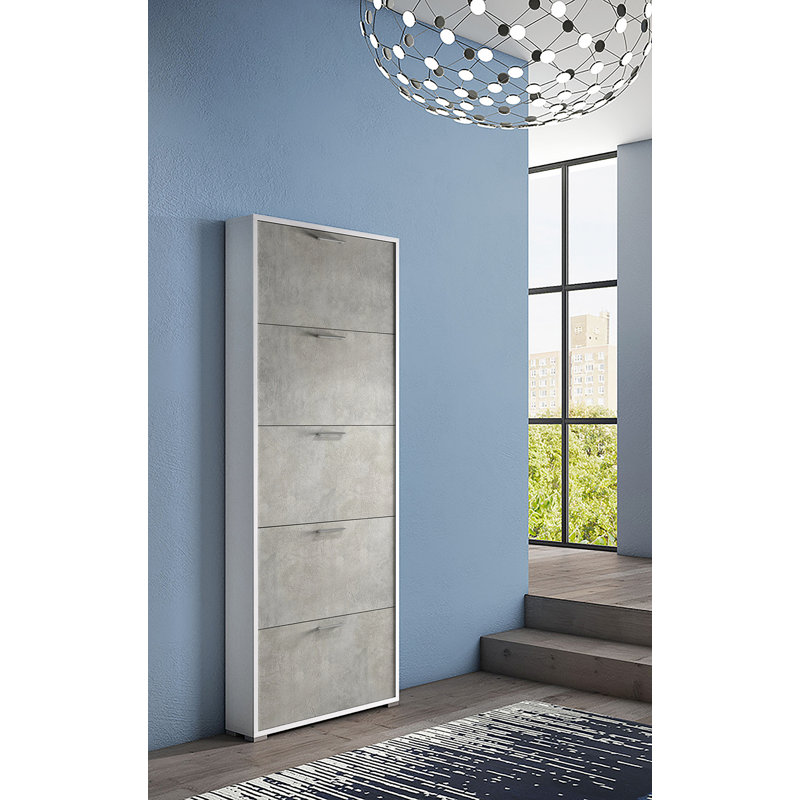 Flip Down Shoe Storage, Concrete