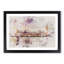 Big Ben & Houses of Parliament Watercolour - Picture Frame Graphic Art Print-56875210-56875211