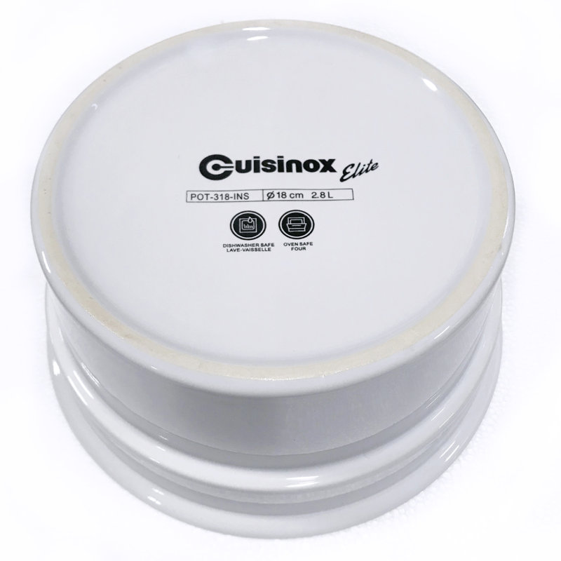 Cuisinox Round Ceramic Baker Bakeware