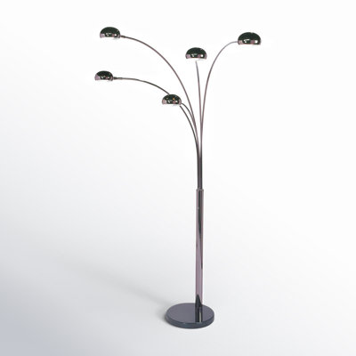 Mushroom 85" Marble Floor Lamp