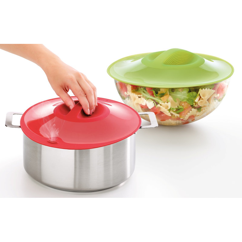 Couvercle en silicone platine brilliant Universal, H 1 po x l 13 po x P 13 po, Vert