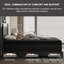 Matelas hybride mi-ferme 12 po avec ressorts ensachés en mousse viscoélastique et gel rafraîchissant Bed-in-a-a-Box-1458036983-1458036977