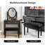 Banc de rangement rembourré Bannister-1499320056