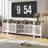 Farmhouse White Tv Stand With Grille Doors, 7 Open Storage Compartments, Media Console With Adjustable Shelves For Living Room
