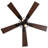 42" Modern Ceiling Fan In Matte Black With Remote, Reversible Quiet Motor & Light Memory Function