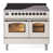 Blanc antique / bronze