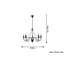 Elnora 5 - Light Candle Style Chandelier-1013732096
