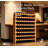 Bamboo Stackable Freestanding Wine Rack, No Tools Assembly, Durable Wine and Liquor Bottle Storage for Small Spaces