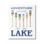 «Adventure Awaits At Lake Oars», estampe numérique par Deb Strain-650354769-650354770
