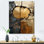 Abstrait gracieux charme des bois IV - Art mural abstrait grand