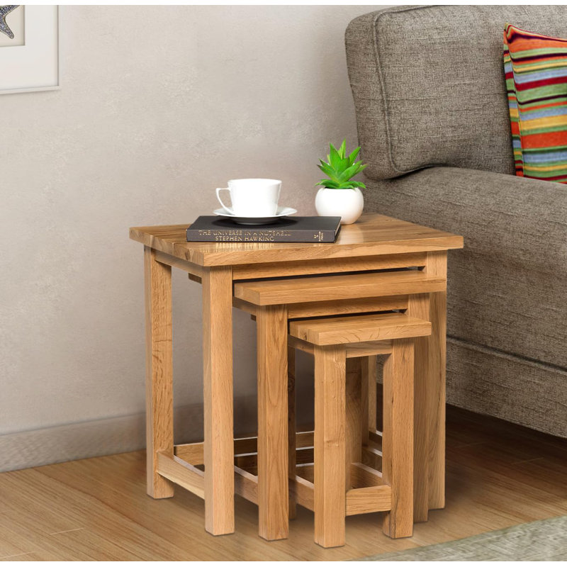 Farris Solid Wood Nesting Tables