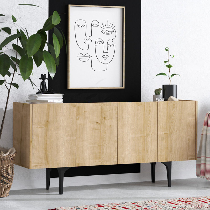 Anatolija 150cm Console Table, Beige