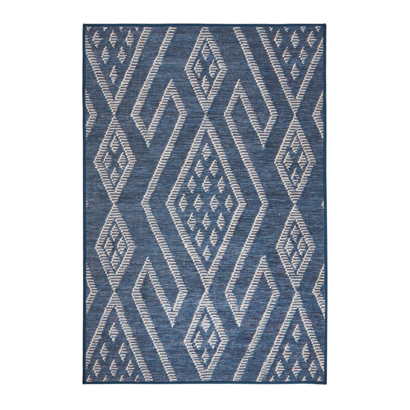 Tapis bleu marine Guthrie, Rectangle 6 pi x 9 pi