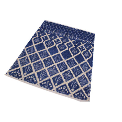 Madellyn Wool Geometric Indoor Rug