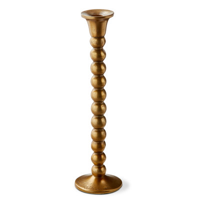 Grand chandelier conique en laiton antique d'Ingrid 3,5 x 3,5 x 13 po