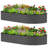2PCS Raised Beds  7' X 3' X 1' Raised Garden Bed Set
