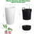 22" Tall Planter Set Of 2, Self-Watering Flower Pots For Indoor And Outdoor Use, Large Planters With Built-In Drainage System And Water Level Monitor, Perfect For Patio, Balcony, Living Room-912899712