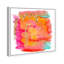 «New Yorker in Spring - Floater Frame», peinture sur toile-66421138
