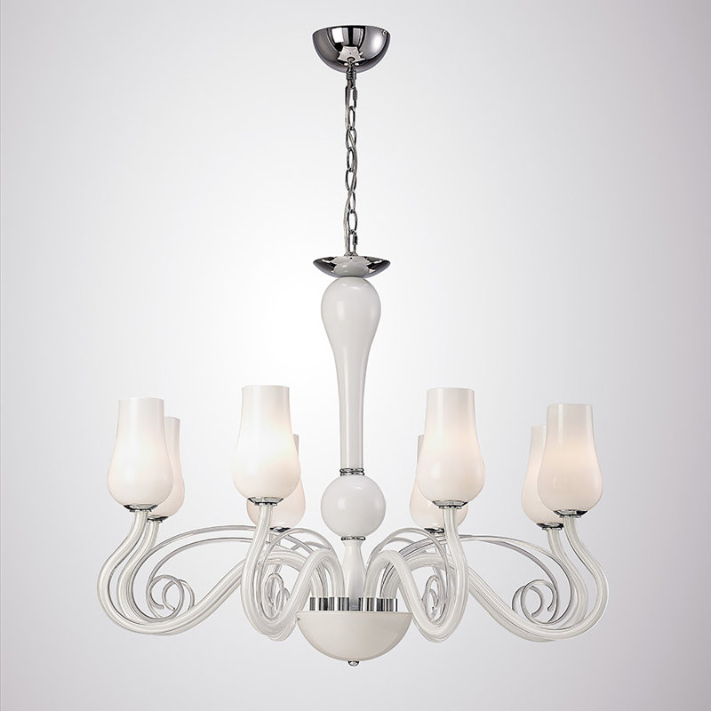 Lundeen 8 - Light Candle Style Chandelier