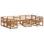 304cm Wide Patio Sectional Set