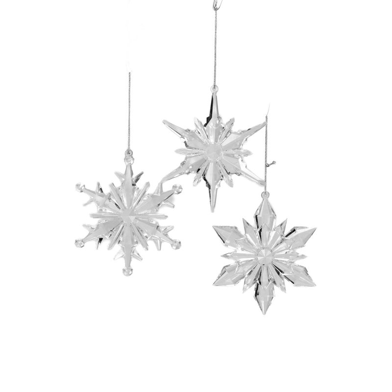 Ornement en forme de flocon de neige Holiday Aisle®