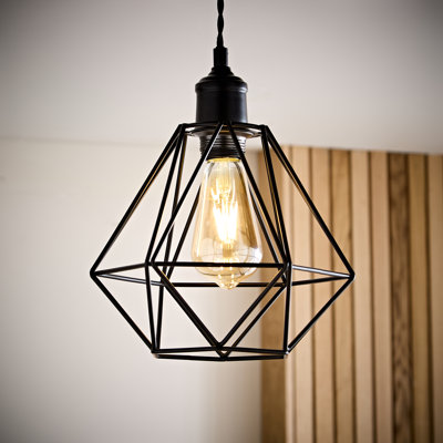 Carnegie 20cm H Metal Novelty Pendant Shade ( Clip On )
