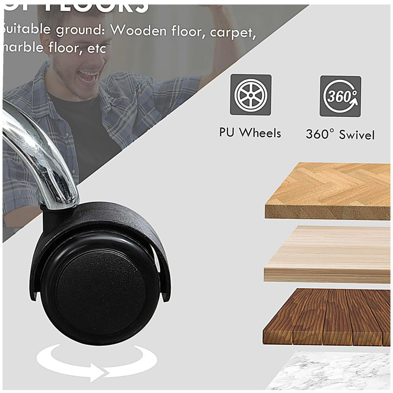 Fauteuil de massage à 6 pointes vibrantes, fauteuil en cuir PU inclinable et chauffant à hauteur réglable, repose-pieds, noir