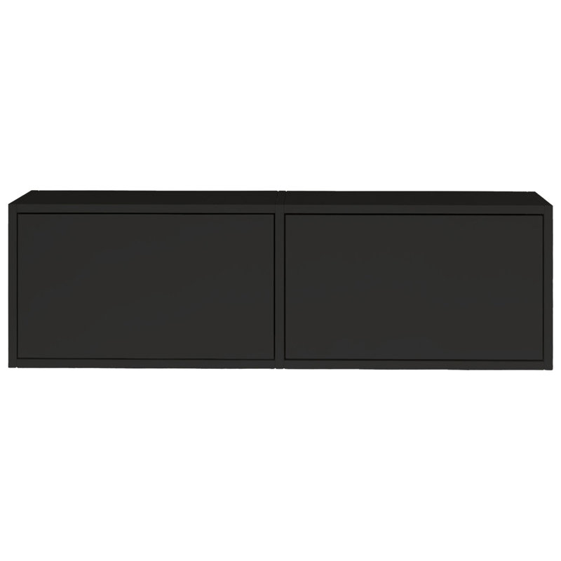 Takiea Unfinished TV Stand for TVs up to 48", Black