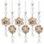 Jeweled Starburst Ornament, 8 Inches
