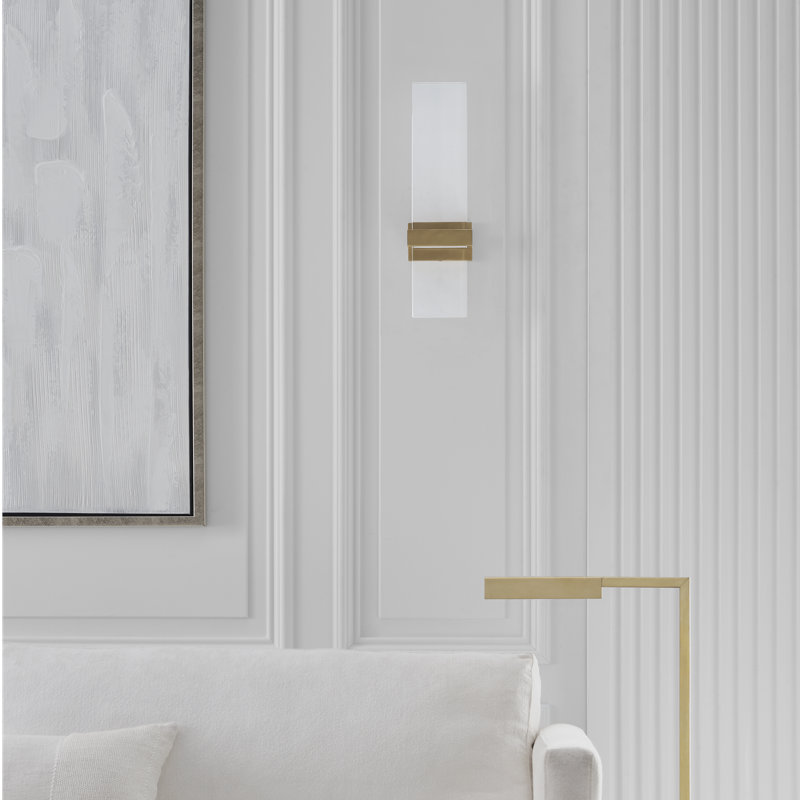 Flyta 1 - Light LED Flush Mounted Sconce, Clear