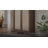 Calista 79" Tall Wide Rattan Arched Storage Cabinet-111709861