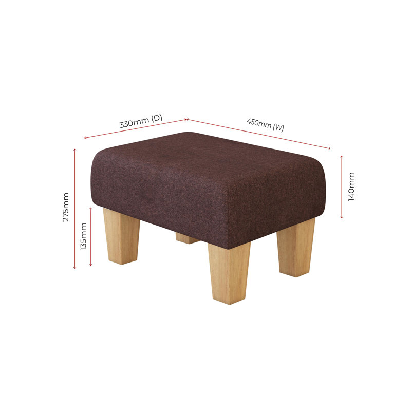Autryville Wood Contemporary Leg, Natural, Poz, Imperial Burgundy