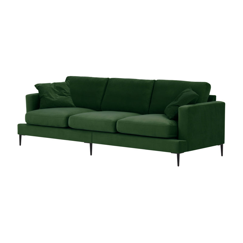 Bettie 3 Seater Sofa, Dark green
