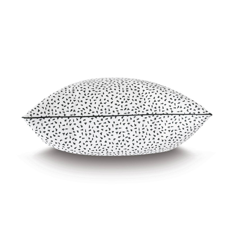 Housse et insert de coussin carré en coton Camden Speckled