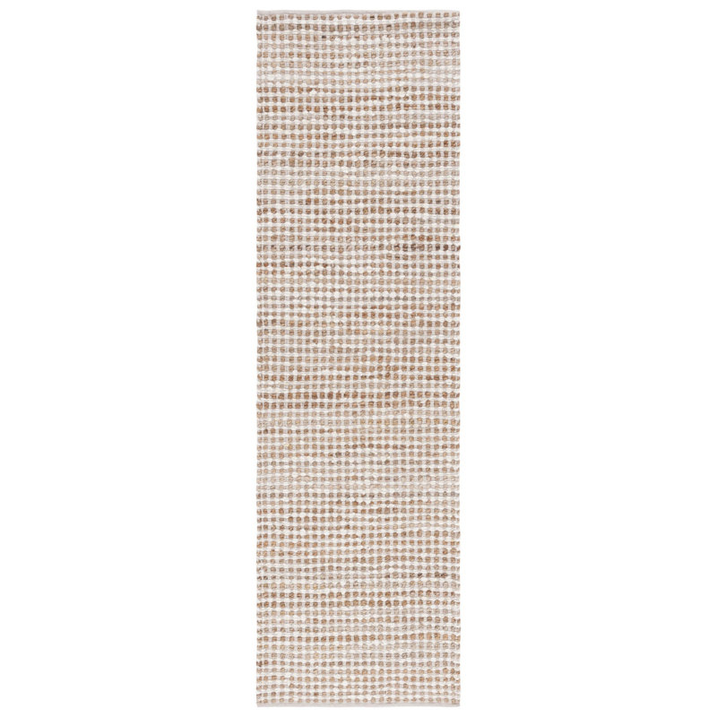 Trefann Natura 349 Area Rug In Beige / Ivory, Runner 2'3" x 8'