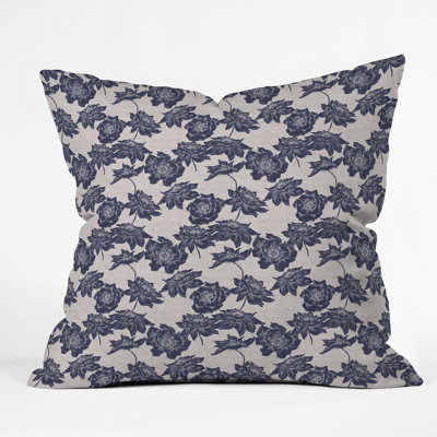 Floral Throw Pillow