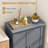 24'' W x 34.5'' H x 14'' D Free-Standing Bathroom Cabinet-832489864