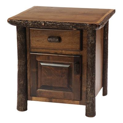 Table de chevet Fireside Lodge Hickory