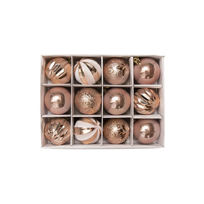 Ensemble de boules de Noël