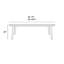 Apanas Teak Unfinished Dining Table-106591529