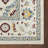 Perie Oriental Handwoven Machine Washable Area Rug in Burgundy/Navy Blue-1360995747