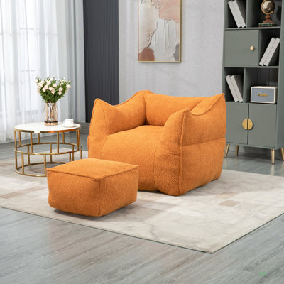 Fauteuil à billes Fauteuil à billes paresseux / repose-pieds Fauteuil à billes à dossier haut et durable pour adultes et enfants
