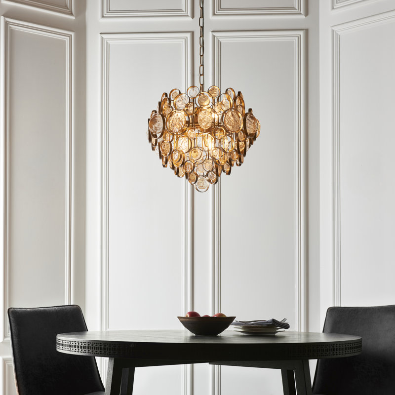 Indiana 1 -Light Crystal LED Chandelier