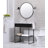 Iduna 32.25'' Single Bathroom Vanity with Ceramic Top