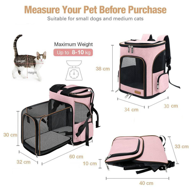 Pet Carrier, Pink