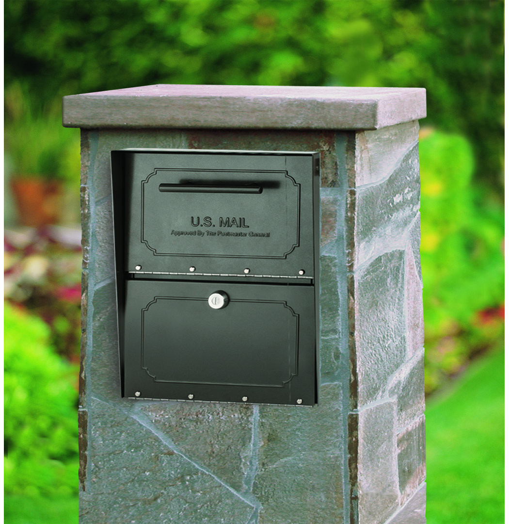 Oasis Classic Locking Post Mounted Mailbox Architectural Mailboxes Mailbox 
