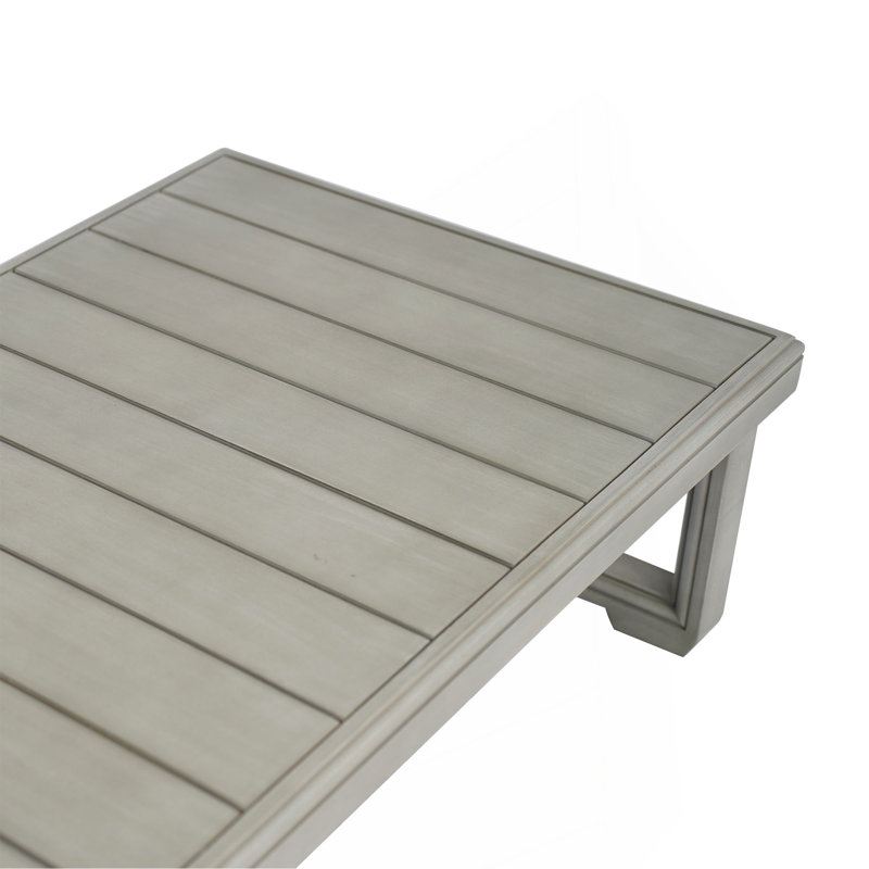 Table basse Westchester, Gris clair