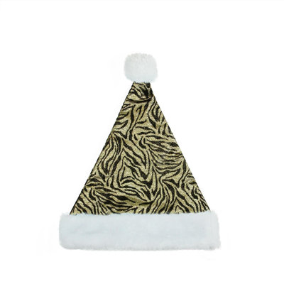 Accessoire de chapeau de père Noël unisexe - moyen